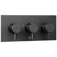 three outlet shower valve