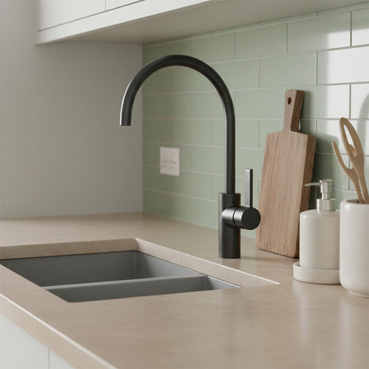 black monoblc kitchen tap - Ireland