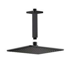 Tapron - black shower arm and head