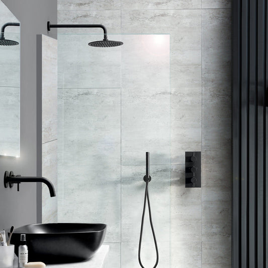 black_wall_mounted_shower_head_arm_tapron