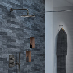 Wall mounted shower arm and head - Tapron