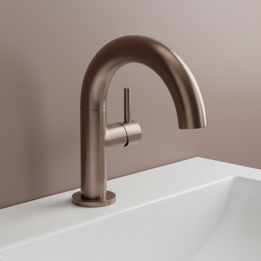 bronze basin mixer tap