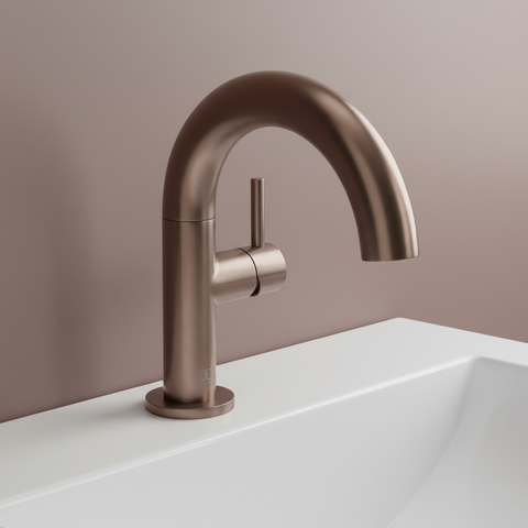 bronze basin mixer tap