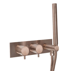 2 outlet concealed shower valve