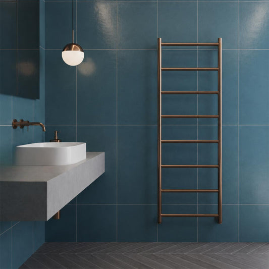 bronze towel rail radiator - Ireland 1200