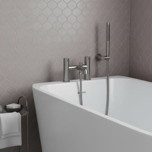 brushed black bath tap with shower kit in Ireland  1024