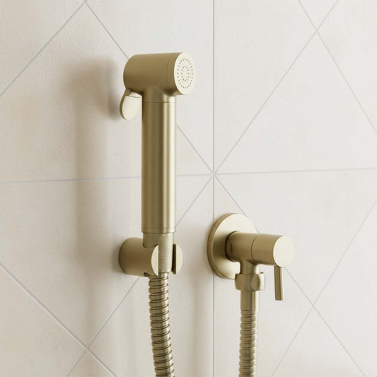 brushed brass bidet douche kit - Ireland