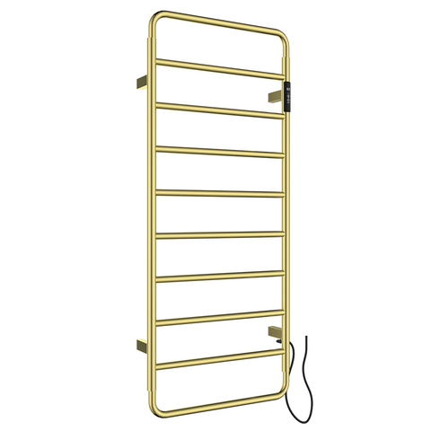 Gold electric towel radiator