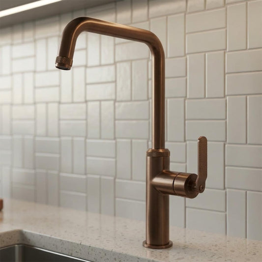 brushed bronze kitchen tap in Ireland  1200