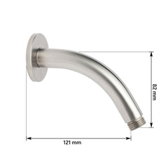 Stainless steel shower arm - Dimension
