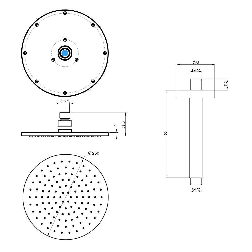 bathroom shower head - Tapron