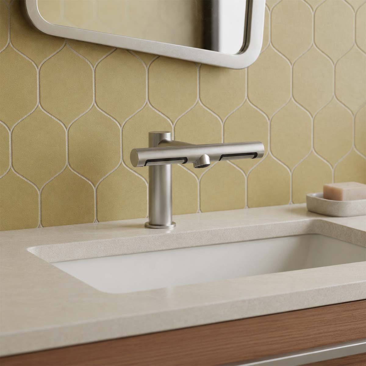 commercial sensor tap with dryer 