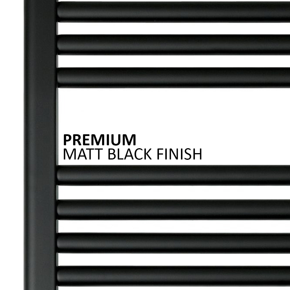 wall mounted heated towel rail dual fuel