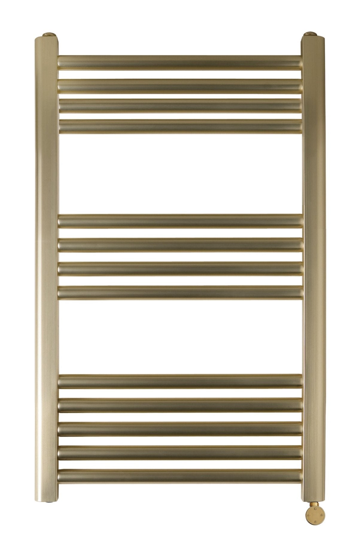 Gold electric towel radiator - 800mmx500mm