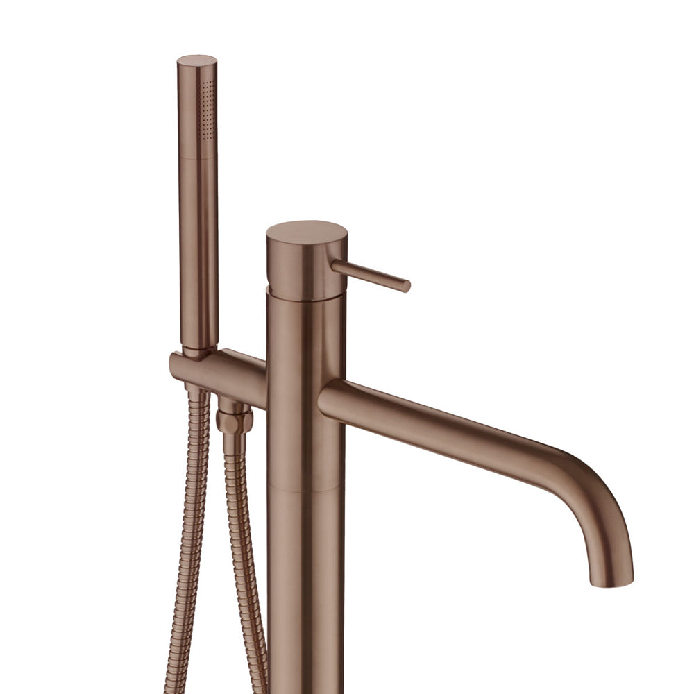 Floor standing bath shower mixer tap - Tapron