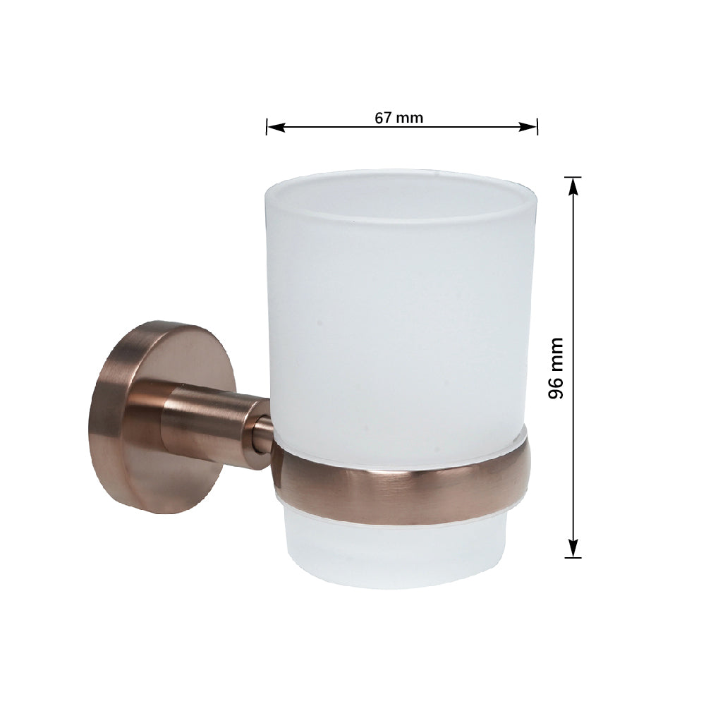 bathroom tumbler and holder - Tapron