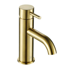 Modern brass sink tap