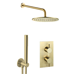 Gold shower head with valve
