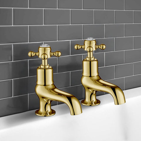 gold_bath_filler_taps_TR76015G