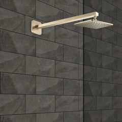 Square shower head with arm - Tapron