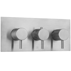 gunmetal 2 outlets concealed shower valve
