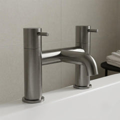 gunmetal bridge bath filler tap 