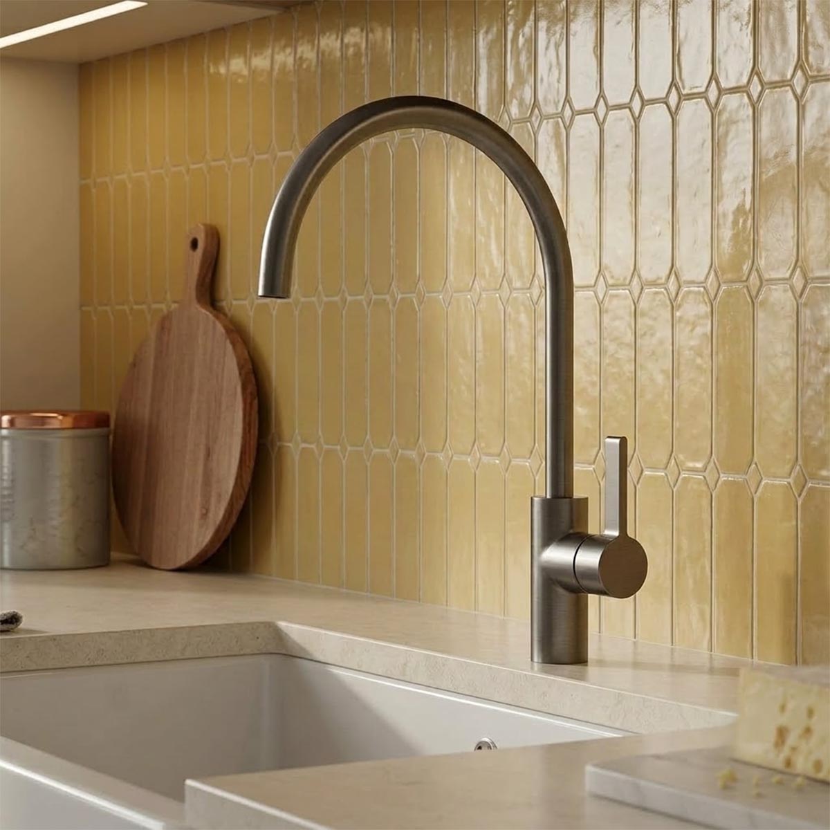 gunmetal kitchen tap in Ireland