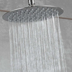 Inox Glide Ultra Slim Fixed Shower Head 300mm - Stainless Steel