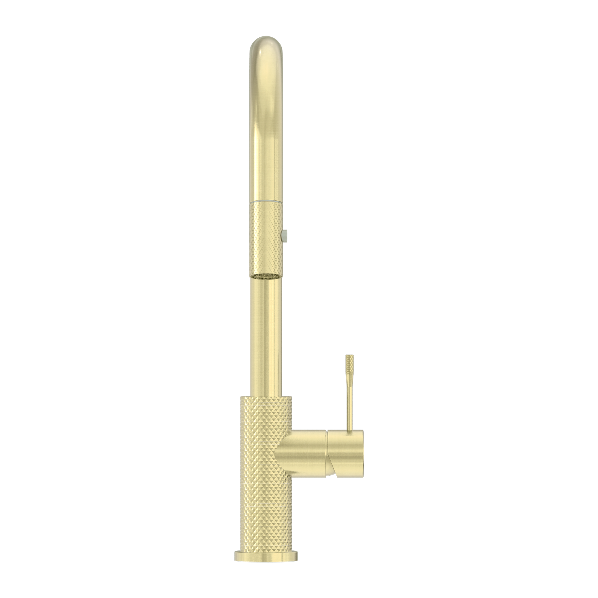 brushed brass kitchen tap