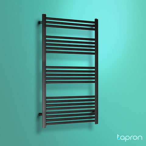 Black Towel Radiator -Tapron