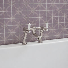 nickel Traditional bath filler tap