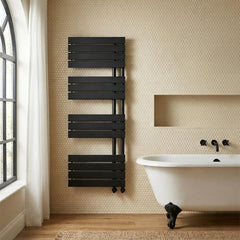 open side designer towel rail 1400mm 