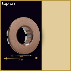 Bronze basin overflow cover  Dimension