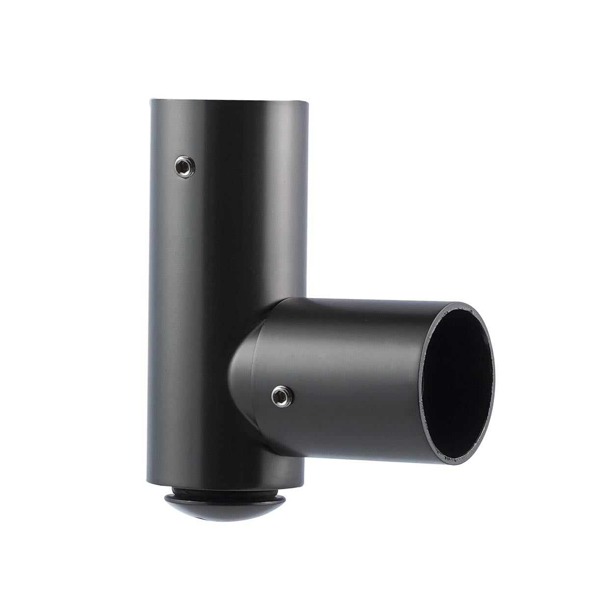 Element cover shroud for electric towel rail element brushed black