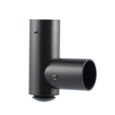 Element cover shroud for electric towel rail element brushed black