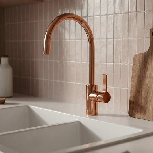 rose gold kitchen tap in Ireland  1200
