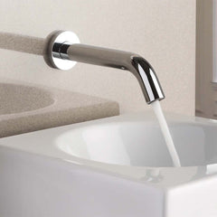 Stainless steel wall-mounted sensor tap