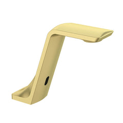 Polished gold motion sensor tap