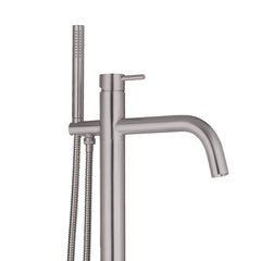 Steel bathroom shower mixer tap