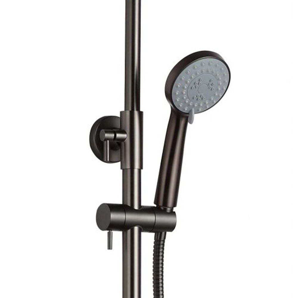 Shower Mixer Riser Black Shower Mixer | Premium Quality | Shower Riser Kit | Tapron UK ...
