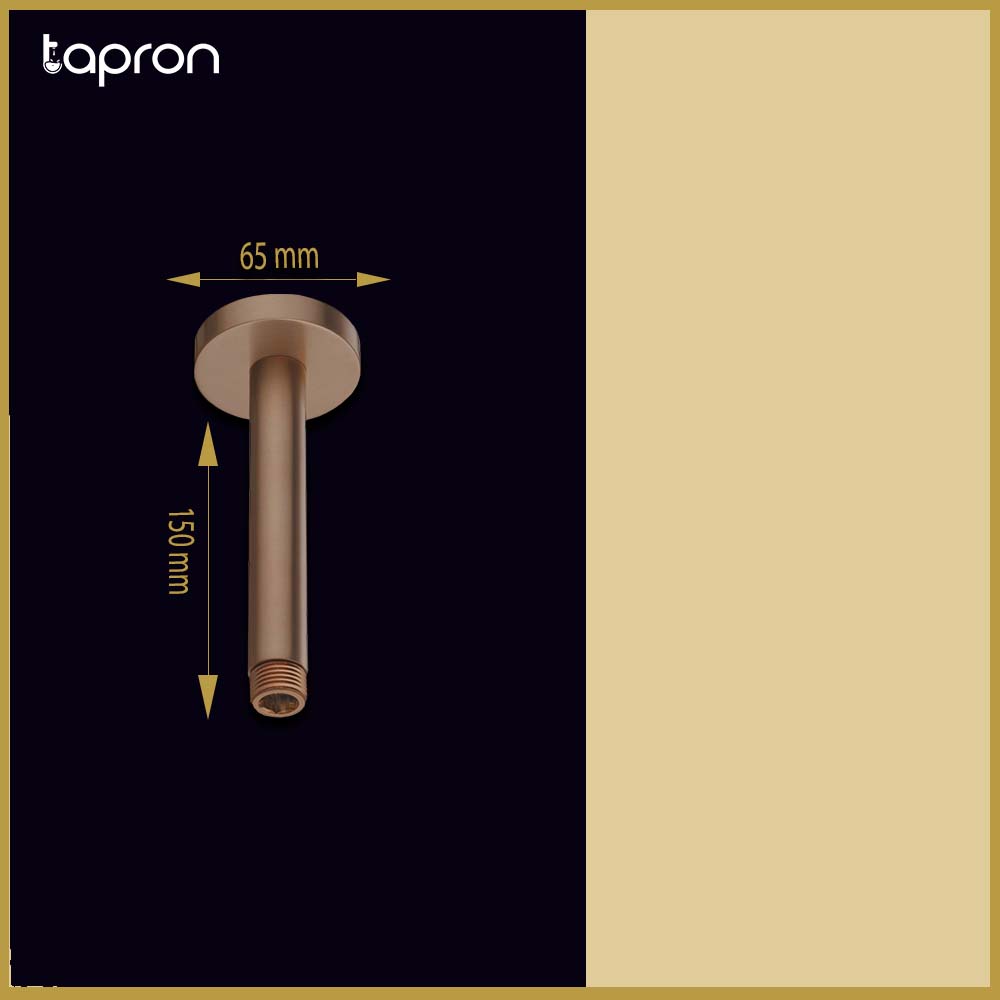 bronze shower arm-Tapron