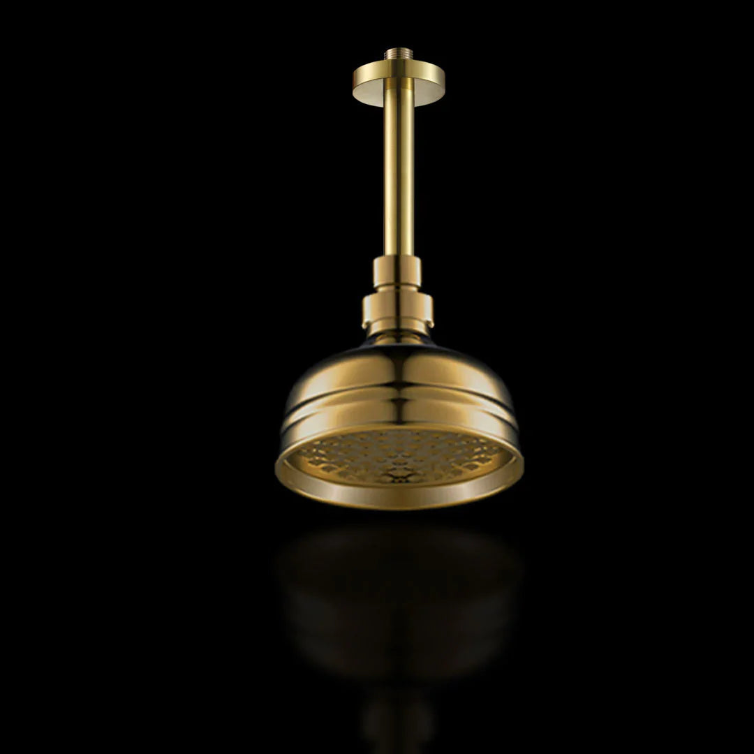 Chester Cross Bath Gold Shower Head