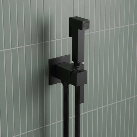 square black douche kit 