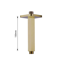 Brushed gold shower arm - Dimension