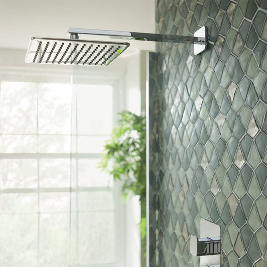 square shower head and arm - tapron