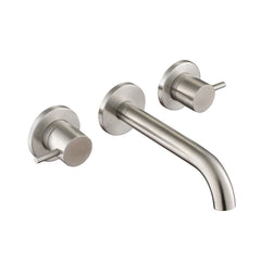 Inox Stainless Steel Wall Mounted Basin Mixer-Tapron