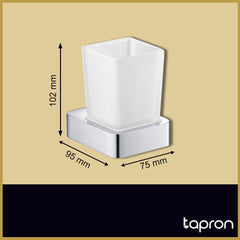 HIX Tumbler Holder Shower Accessories - Dimension
