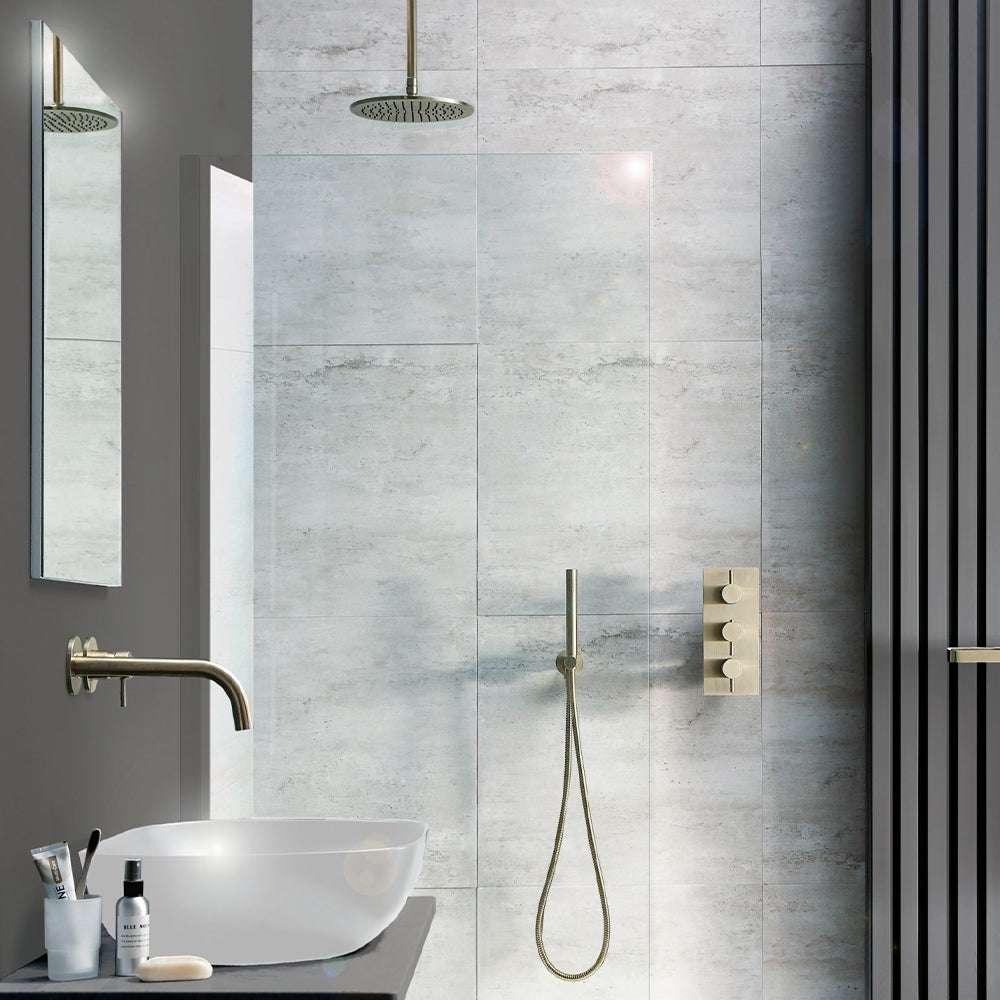 overhead shower - tapron