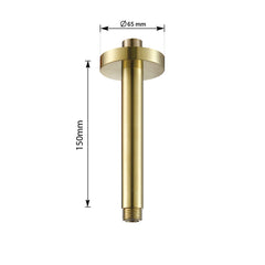 Ceiling shower arm - Dimension