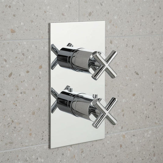 3 outlet thermostatic shower mixer valve 1200